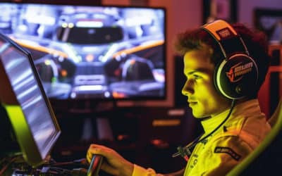De SimRacing setup van Lando Norris in  2025