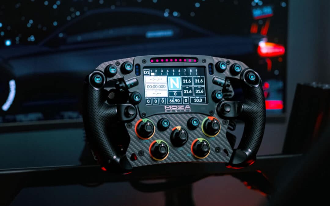 Moza Racing onthult het FSR2 stuur en CM2 dashboard