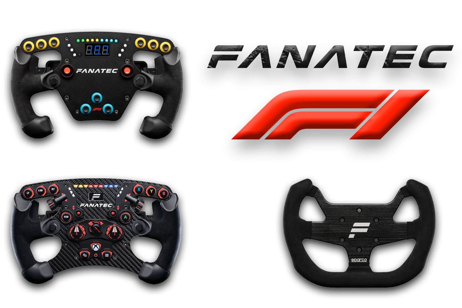 Beste F1-stuurwielen Fanatec Sim Racing