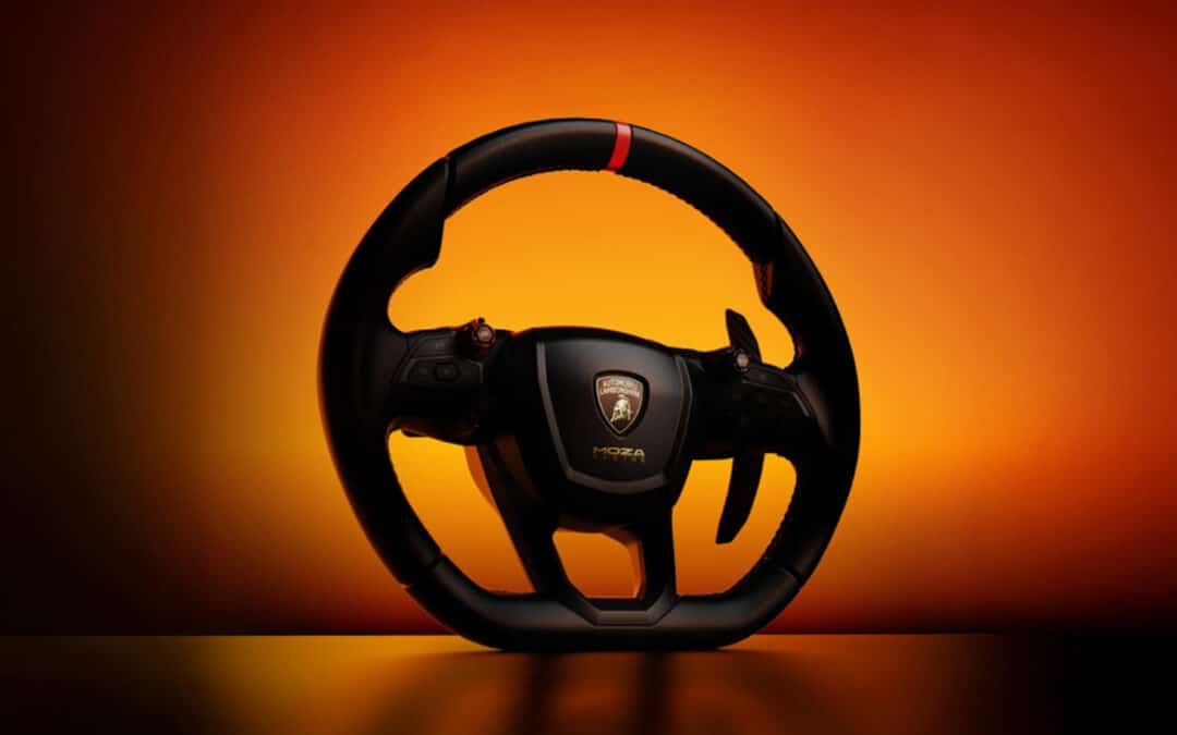 Moza x Lamborghini: het nieuwe Revuelto stuur zal supercarfans doen dromen