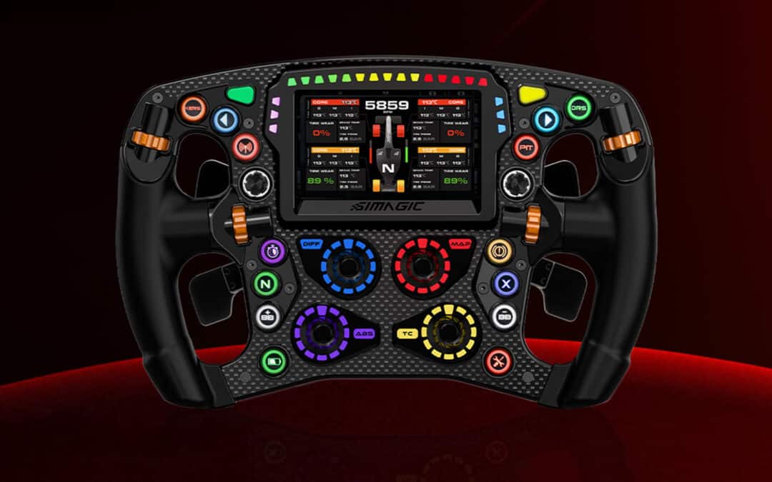 Simagic onthult de Zeus Formula, een 28 Nm wielbasis en crankstel