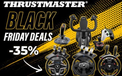 Black Friday Thrustmaster: De beste 2025 promoties eindelijk onthuld (-35%)!