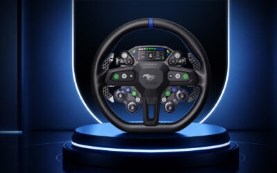 MOZA-stuurwiel voor de Ford Mustang GTD verkrijgbaar voor 449 €, en de MA3F-sidestick